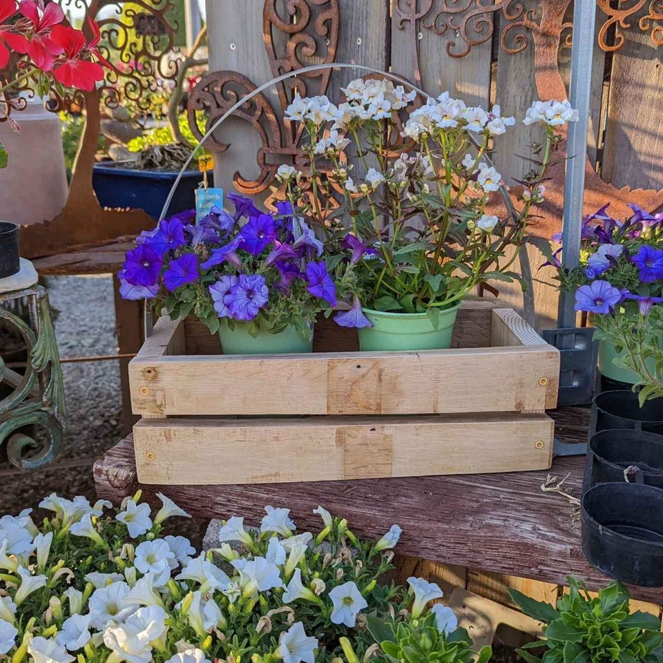 Wine Barrel Oak Basket