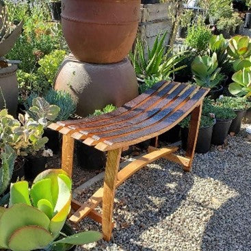 DIY Furniture Kit - Wine Barrel Bench Kit
