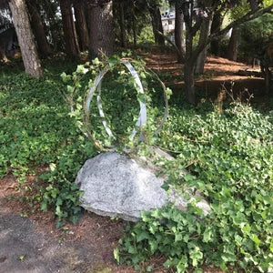 Wine Barrel Steel Ring Globe